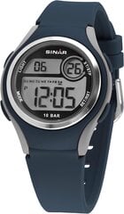 Браслет для мальчиков Sinar Youth Watch Sports Watch Outdoor Digital Quartz 10 бар с силиконовой лентой и легким темно-синим XE-64-2 B07C3QC5T8 цена и информация | Аксессуары для детей | 220.lv