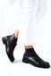 Sieviešu apavi Sergio Leone BT511 melni 16799-H cena un informācija | Sieviešu zābaki, puszābaki | 220.lv