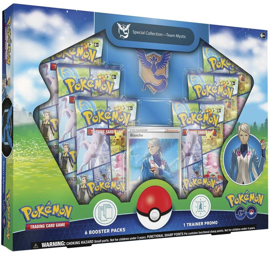 Настольная игра Pokemon TCG - Pokémon GO Special Collection - Team Mystic  цена | 220.lv