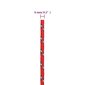 vidaXL laivu virve, sarkana, 6 mm, 25 m, polipropilēns cena un informācija | Piederumi laivām un kajakiem | 220.lv