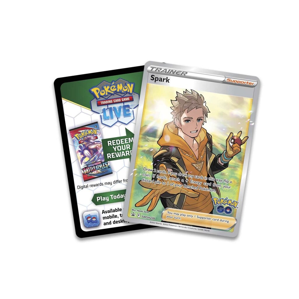 Настольная игра Pokemon TCG - Pokémon GO Special Collection - Team Instinct  цена | 220.lv