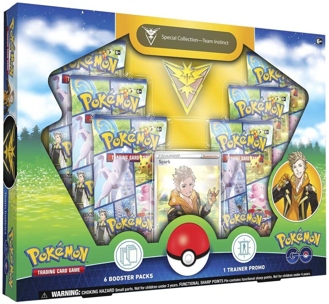 Настольная игра Pokemon TCG - Pokémon GO Special Collection - Team Instinct  цена | 220.lv