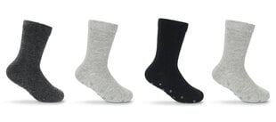 Unisex носки с АБС, be Snazzy SK-25, серые цена и информация | Женские носки | 220.lv