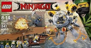 70610 Летающая медуза LEGO® Ninjago Movie цена и информация | Конструкторы и кубики | 220.lv