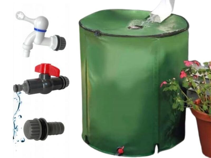 Lietus ūdens tvertne CM-Fold, 500 l cena un informācija | Laistīšanas sistēmas | 220.lv
