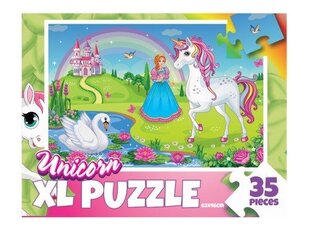 Puzle XL UNICORN 35 gab, 62x46cm cena un informācija | Puzles, 3D puzles | 220.lv