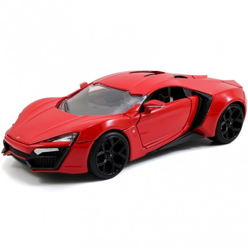 Lykan Hypersport automašīna 1:24 cena un informācija | Rotaļlietas zēniem | 220.lv