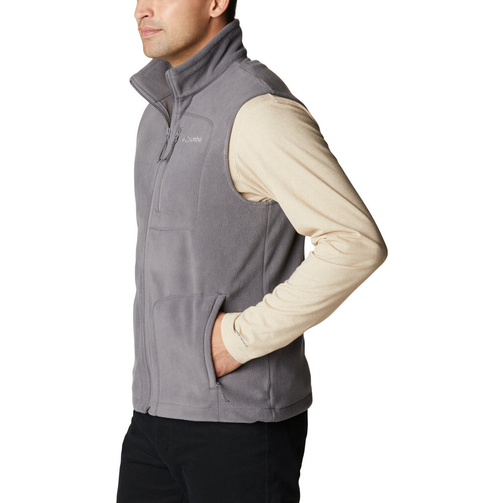 Columbia Fast Trek Fleece Vest, Vīriešu veste, Pelēka cena un informācija | Vīriešu vestes | 220.lv