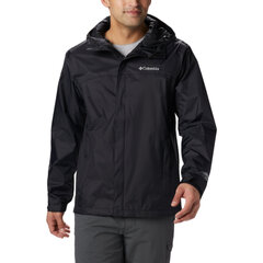 Columbia Watertight II Rain Jacket, Vīriešu jaka, Melna цена и информация | Мужские куртки | 220.lv