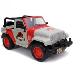 Радиоуправляемый автомобиль JADA Jurassic World Jeep Wrangler с дистанционным управлением цена и информация | Конструктор автомобилей игрушки для мальчиков | 220.lv