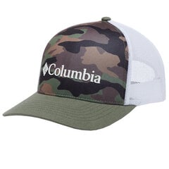 Columbia Punchbowl Trucker Cap, Unisex beisbola cepure, Zaļa cena un informācija | Vīriešu cepures, šalles, cimdi | 220.lv
