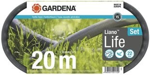 Tekstila šļūteņu komplekts Gardena Liano™ Life 18450-20, 20m цена и информация | Оборудование для полива | 220.lv