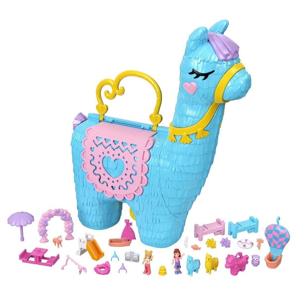 Polly Pocket Llama Party (Window Box) cena un informācija | Rotaļlietas meitenēm | 220.lv