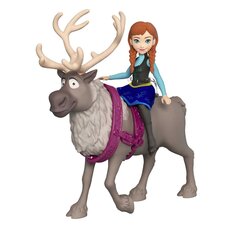 Маленькая кукла FROZEN - Doll Anna & Sven цена и информация | Игрушки для девочек | 220.lv