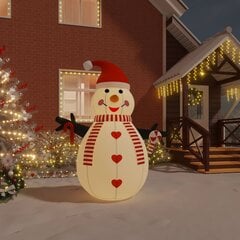 Piepūšamā sniegavīru saime ar LED gaismām, 250cm cena un informācija | Ziemassvētku dekorācijas | 220.lv