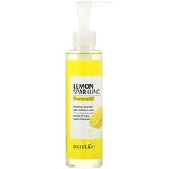 Attīroša sejas eļļa Secret Key Lemon Sparkling Cleansing Oil, 150 ml цена и информация | Средства для очищения лица | 220.lv