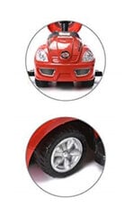 Bērnu staigulis-stumjamā rotaļlieta Mega Car Delux 381 trīs vienā, sarkana cena un informācija | Rotaļlietas zīdaiņiem | 220.lv