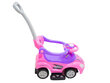 Bērnu staigulis-stumjamā rotaļlieta Mega Car Delux 381 trīs vienā, rozā cena un informācija | Rotaļlietas zīdaiņiem | 220.lv