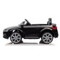 Audi TTRS vienvietīgs elektroauto bērniem, melns cena un informācija | Bērnu elektroauto | 220.lv