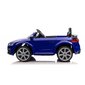 Audi TTRS vienvietīgs elektroauto, tumši zils cena un informācija | Bērnu elektroauto | 220.lv