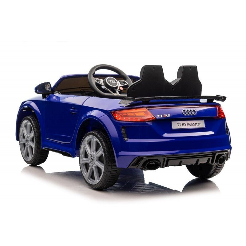 Audi TTRS vienvietīgs elektroauto, tumši zils cena un informācija | Bērnu elektroauto | 220.lv