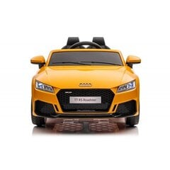 Pojazd Na Akumulator Audi TTRS Żółte цена и информация | Электромобили для детей | 220.lv