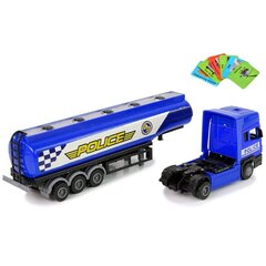 Policijas degvielas mašīna, zila cena un informācija | Rotaļlietas zēniem | 220.lv
