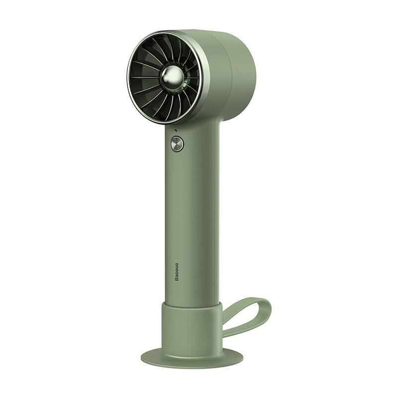 Baseus Flyer Turbine portable hand fan + USB-C cable (green) cena un informācija | Ventilatori | 220.lv