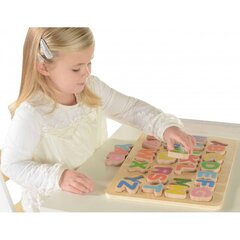 Набор деревянных букв для детей цена и информация | Развивающие игрушки | 220.lv