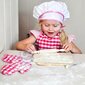 Mazā šefpavāra komplekts - priekšauts un virtuves piederumi 7gab.Woopie цена и информация | Rotaļlietas meitenēm | 220.lv
