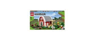 21187 LEGO® Minecraft® Sarkanā šķūņa celtniecības komplekts cena un informācija | Konstruktori | 220.lv