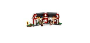 21187 LEGO® Minecraft® Sarkanā šķūņa celtniecības komplekts cena un informācija | Konstruktori | 220.lv