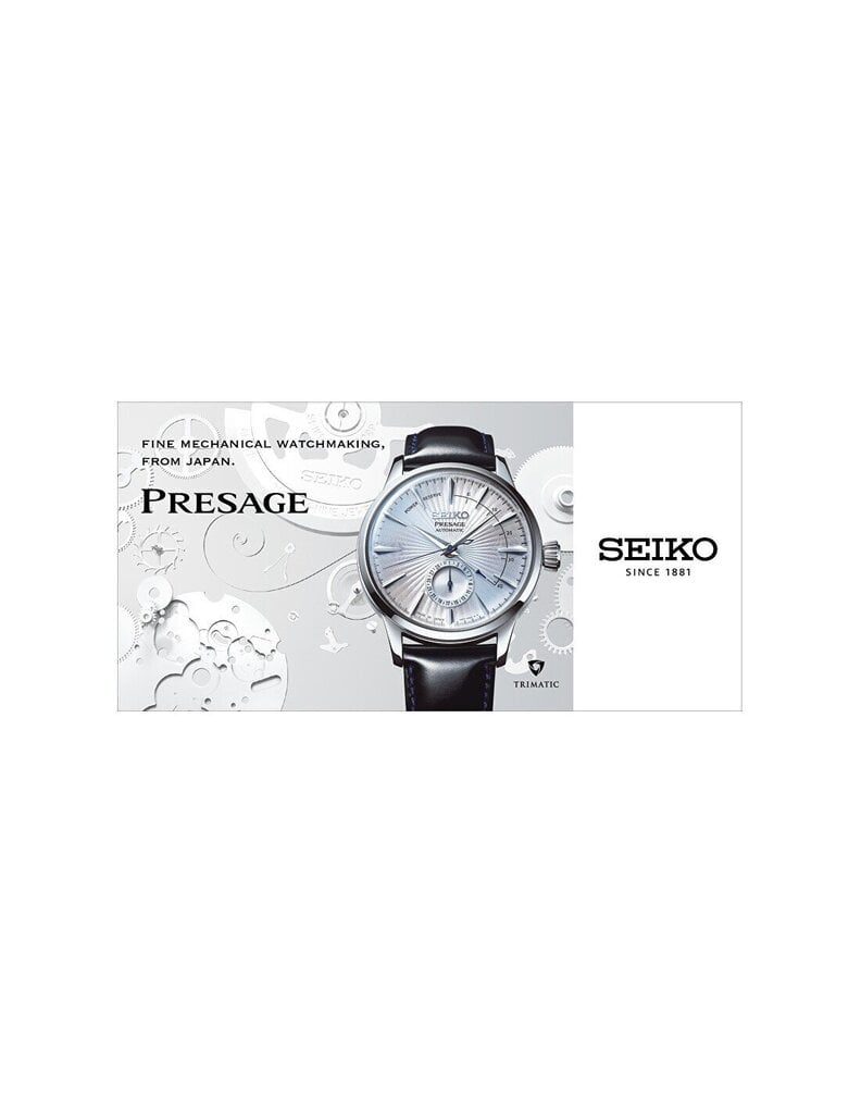 Vīriešu pulkstenis Seiko Presage SSA341J1 cena un informācija | Vīriešu pulksteņi | 220.lv