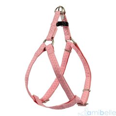 Кожаные подтяжки Amibelle Mac, розовый цвет цена и информация | Ошейники, подтяжки для собак | 220.lv