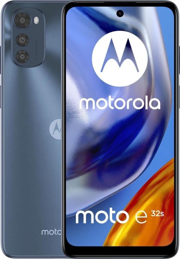 Motorola E32s, Dual SIM, 3/32GB PATX0010SE Slate Gray цена и информация | Mobilie telefoni | 220.lv