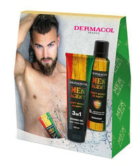 Komplekts Dermacol Men Agent Happy vīriešiem: dušas želeja, 250 ml + dezodorants, 150 ml cena un informācija | Dušas želejas, eļļas | 220.lv