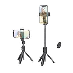 Pašbildes nūja Borofone BY7 Magic Mirror ar trikojo funkcija melna cena un informācija | Selfie Sticks | 220.lv