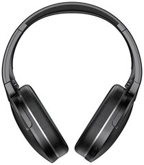 Wireless Bluetooth 5.3 Over-Ear Headphones Encok D02 Pro with Microphone, Black cena un informācija | Austiņas | 220.lv