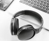 Wireless Bluetooth 5.3 Over-Ear Headphones Encok D02 Pro with Microphone, Black cena un informācija | Austiņas | 220.lv