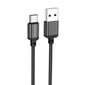 Borofone Cable BX87 Sharp - USB līdz C tipam - 3A 1 metrs melns цена и информация | Savienotājkabeļi | 220.lv