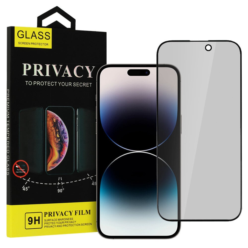 Aizsargstikls Privacy Glass - iPhone 11 cena un informācija | Ekrāna aizsargstikli | 220.lv