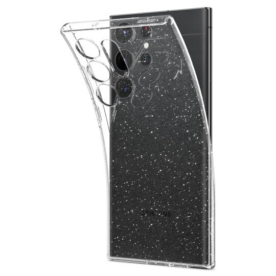 Vāciņš SPIGEN Liquid Crystal Glitter   - Samsung Galaxy S23 Ultra, caurspīdīgs цена и информация | Telefonu vāciņi, maciņi | 220.lv