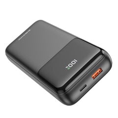 Borofone Power Bank 20000mAh BJ22A - USB - PD QC 3.0 22,5W ar C tipa un Lightning kabeļiem melns цена и информация | Зарядные устройства Power bank | 220.lv