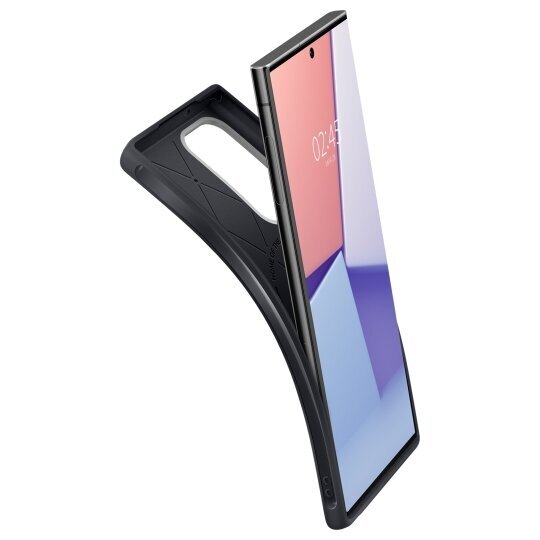 Vāciņš SPIGEN Cyrill Ultra Color -Samsung Galaxy S23 Ultra, melns cena un informācija | Telefonu vāciņi, maciņi | 220.lv