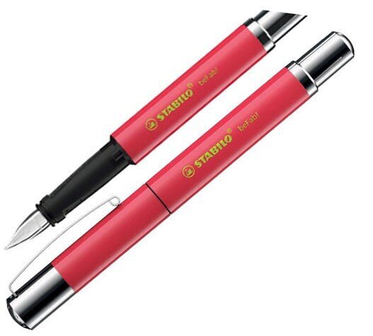 Pildspalva STABILO beFAB!, sarkana cena un informācija | Rakstāmpiederumi | 220.lv