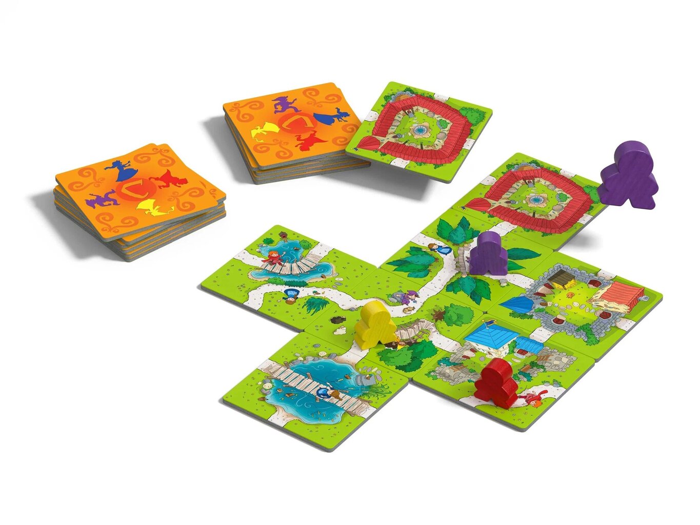 Galda spēle Brain Games Carcassonne Junior цена и информация | Galda spēles | 220.lv