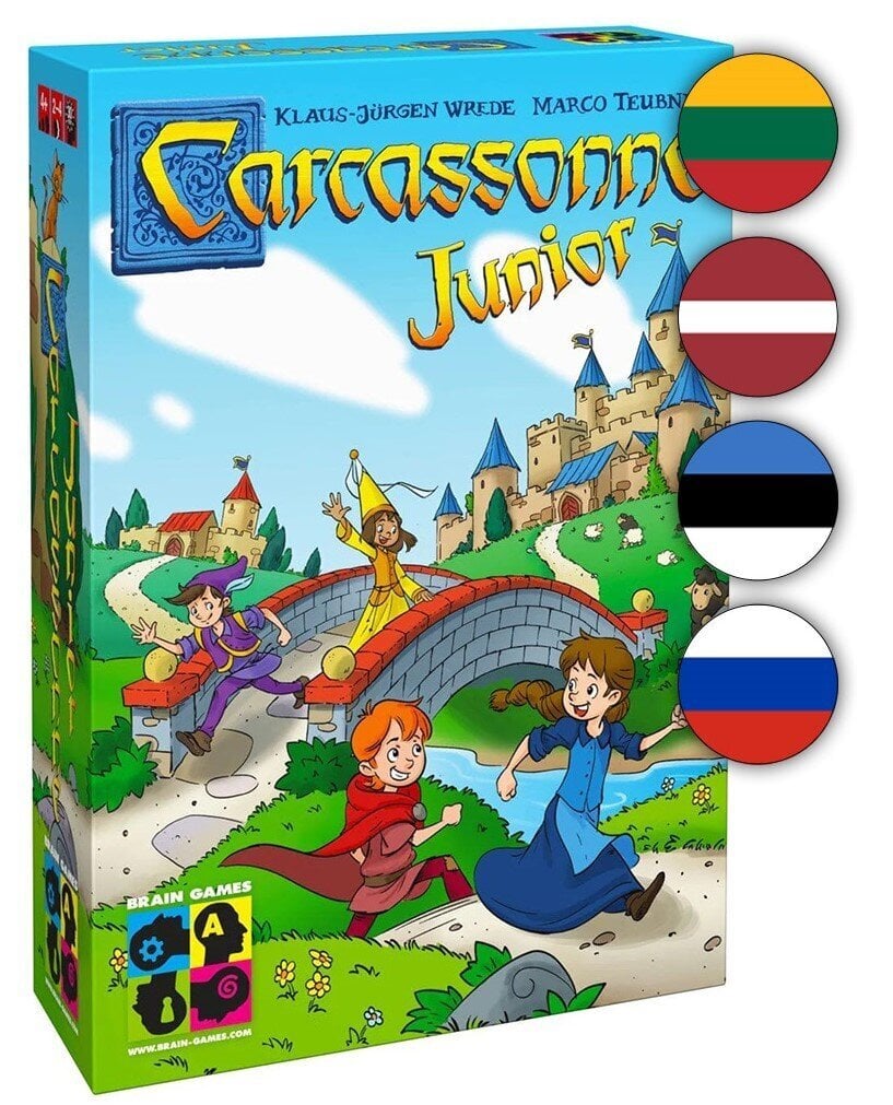 Galda spēle Brain Games Carcassonne Junior cena un informācija | Galda spēles | 220.lv