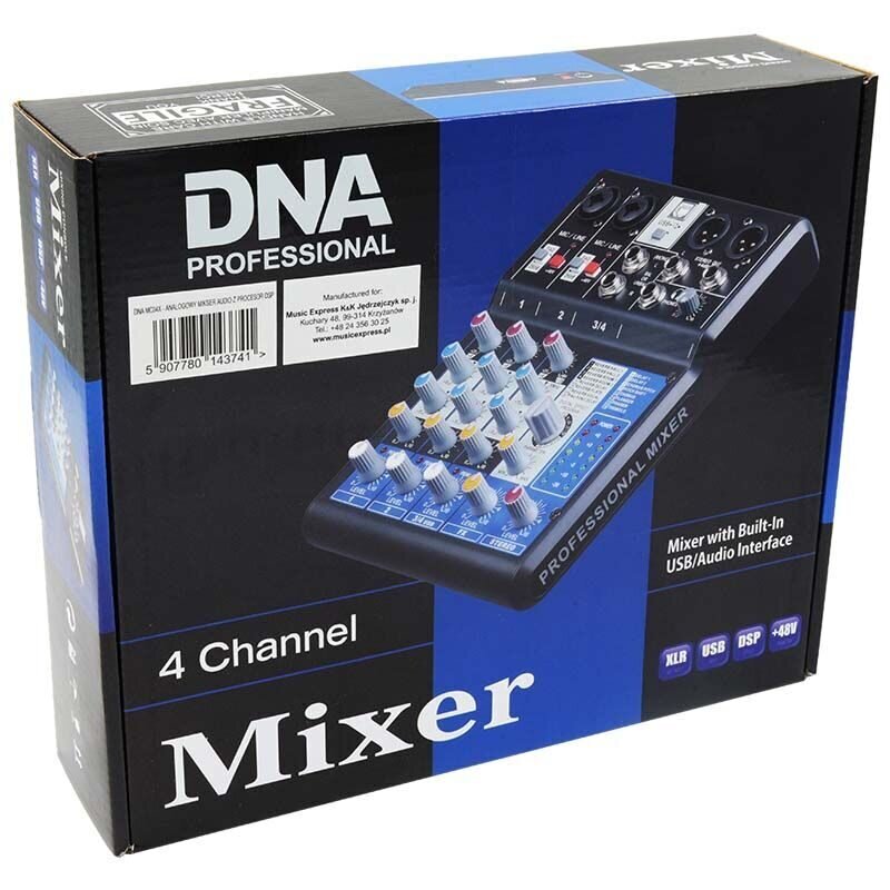 DJ pults DNA MC04X цена и информация | Dj pultis | 220.lv