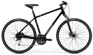 Velosipēds Merida Crossway 100, melns цена и информация | Велосипеды | 220.lv