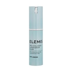 Сыворотка против морщин Elemis Pro-Collagen Anti-Ageing Super Serum Elixir, для кожи, 15 мл цена и информация | Сыворотки для лица, масла | 220.lv